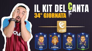 FANTACALCIO VIP IL KIT DEL CANTA DELLA 34° GIORNATA CONSIGLI FANTACALCIO 2023 [upl. by Brindle]