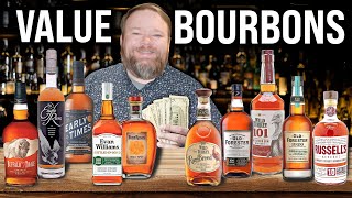 Top 10 Best Value Bourbons For The Money [upl. by Arayt]