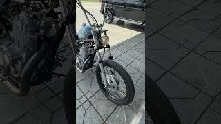 Ghost rider chopper cambodia classicmotorbike kickstart bobber sr400 [upl. by Cirda]