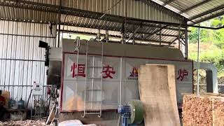 Steam boiler  5ft rotary line working in client factory 008615253993151 [upl. by Albers]