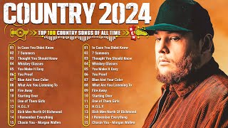 Country Songs 2024  Luke Combs Morgan Wallen Luke Bryan Chris StapletonJason Aldean Kane Brown [upl. by Ayotnom]