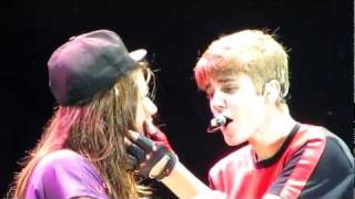 Justin Bieber  One less lonely girl OLLG River Plate Stadium 1210 HD Desde FILA 2 LIVE [upl. by Nylleoj237]