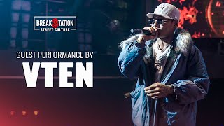 VTEN  CYPHER LIVE PERFORMANCE  Prod By beatsbyhype  BREAKSTATION [upl. by Assiram]