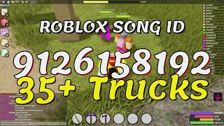 35 Trucks Roblox Song IDsCodes [upl. by Kcirad]