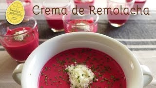 Crema de Remolacha fácil y rápida [upl. by Agiaf624]