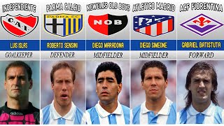 1994 WORLD CUP ARGENTINA SQUAD [upl. by Welcome388]