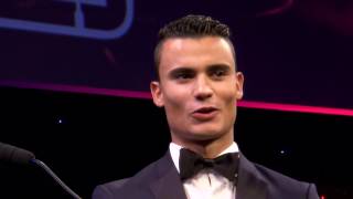 Pascal Wehrlein on Mercedes 2017 F1 vacancy  Autosport Awards 2016 [upl. by Elleraj336]