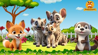 Lovely Animal Sounds Otter Hyena Fox Caterpillar Chinchilla  Animal Moments [upl. by Anawak632]