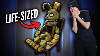 I Made A Real Plushtrap Prop [upl. by Nelda]