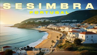 Sesimbra Portugal 🇵🇹 Your Ultimate Beach Destination  Walking Tour of Sesimbra 4K [upl. by Broderick]