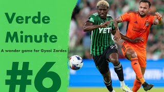 Verde Minute 6 Wonder Game for Gyasi Zardes [upl. by Sanoj414]