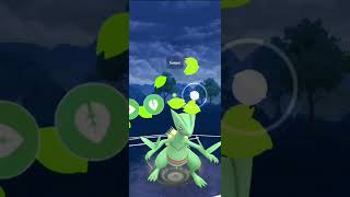 Sceptile 🌿 1v3 easily against opponent team pokemongo sceptile gobattle shorts [upl. by Asseram868]