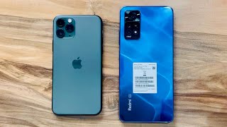 Xiaomi Redmi Note 11 Pro  5G vs iPhone 11 Pro [upl. by Eire292]