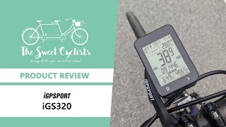 iGPSPORT iGS320 Cycling GPS Computer Review  feat Turn by Turn Navigation  USBC  Garmin Mount [upl. by Dougy]