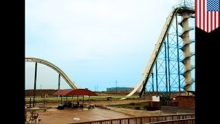 Worlds tallest waterslide the Verrückt to debut in Kansas City in May [upl. by Fredrick]