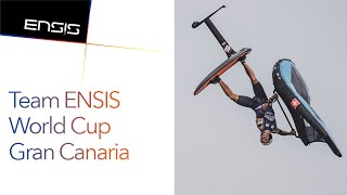 Team ENSIS at the Wingfoil World Cup Gran Canaria 2023 [upl. by Warring]