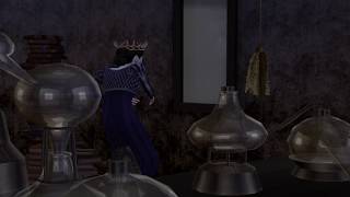 The Sims 4 machinima  Snow White  The Evil queen transformation [upl. by Guevara2]