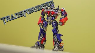 Are Non Transforming Transformers Worth Looking At  transformers Revoltech Optimus Prime [upl. by Nyledaj]