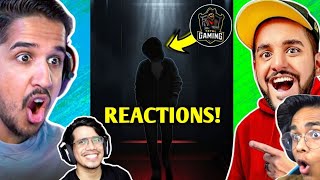 YouTubers REACTION on Total Gaming FACE REVEAL Announcement 😍😍😍 TotalGaming093 [upl. by Alic]