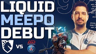 LIQUID vs PSGLGD  BEST OF THE BEST w33 Meepo Debut  EPIC SERIES  EPICENTER MAJOR 2019  Dota 2 [upl. by Daniell684]