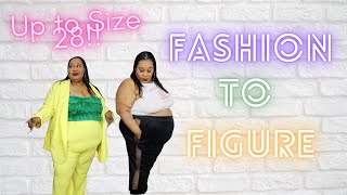 FASHION TO FIGURE PLUS SIZE CLOTHING HAUL [upl. by Jewelle]