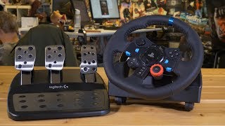 Logitech G29 Driving Force Racestuur  Hardware Unboxing [upl. by Weatherby673]