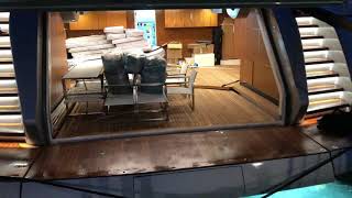 fermeture coffre pershing 140 yatch  2019 [upl. by Aurea]