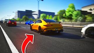 15 Minutes of CUTTING UP through HEAVY TRAFFIC Assetto Corsa [upl. by Latisha]