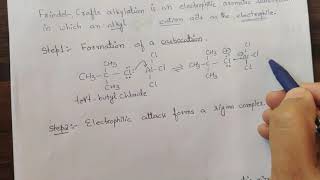 Friedel Crafts Alkylation and Acylation  Side Chain reaction of Benzene [upl. by Kelila]