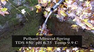 Pelham Mineral Spring  St Catharines  Welland Ontario Natural Spring Water [upl. by Lisle]