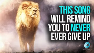 This Song Will Remind You To Never Ever Give Up Official Lyric Video NEVER GIVING UP [upl. by Knudson]