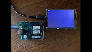 Cloud Workshop  Demo 4 Arduino Uno Wifi Rev2 Lucky Shield and LCD Display [upl. by Anirbys]