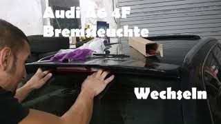 Aisha Performance Audi A6 4F bremsleuchte Ausbauen  Einbauen [upl. by Ytineres]