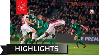 Highlights Ajax  FC Groningen [upl. by Rolyat646]