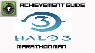 Halo 3  TerminalsMarathon Man Achievement Guide [upl. by Kcirdahs527]