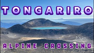 Famous Tongariro Alpine Crossing in March  New Zealand [upl. by Raoul]