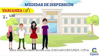 Matemática Medidas de Dispersión [upl. by Ttessil944]