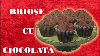 Brioșe cu ciocolată delicioase  CristineCuisine [upl. by Manus254]