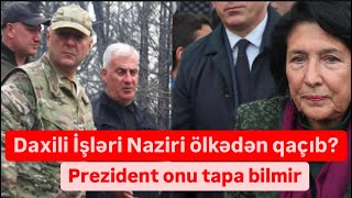 Daxili İşlər Naziri ölkədən qaçıb Prezident deyir onu tapa bilmirəm [upl. by Nalyad]