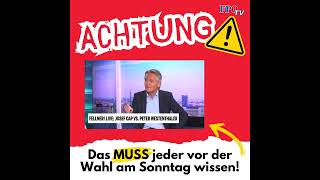 Das muss JEDER vor der Wahl am Sonntag wissen [upl. by Dacie699]