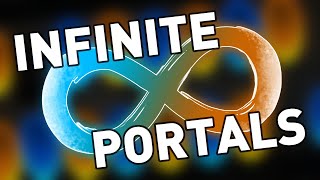 Portal 2 with Infinite Portals [upl. by Atalanti]