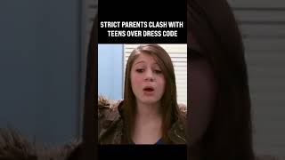 Strict Parents clash with teens over Dress Code👗😳 worldsstrictestparents funny parenting tvshow [upl. by Adnarym]