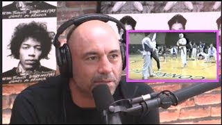 Joe Rogan Watches His Tae Kwon Do KO From 1987 [upl. by Hajar]