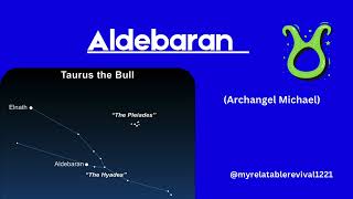 Fixed Star  Aldebaran 💙 Starseed Traits [upl. by Ayekahs834]