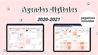 Agendas digitales para iPad 2020  2021 🍑  HardPeach [upl. by Alon]