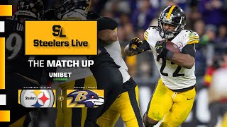 How the Steelers stack up against the Ravens  Steelers Live The Match Up [upl. by Assirialc]