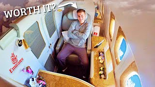 The Full Emirates First Class Experience 777300ER [upl. by Humphrey]