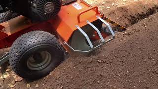 MechMaxx Mini Trencher TCR1500 Display Video [upl. by Navada]