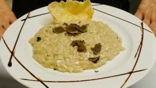 Ristorante Al Borgo Antico Bedizzole  Risotto Bagoss e Tartufo nero [upl. by Enigroeg735]