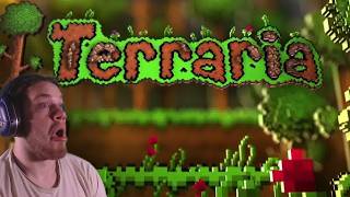 First Time playing Terraria 4 I Finaly made progress [upl. by Magdaia645]